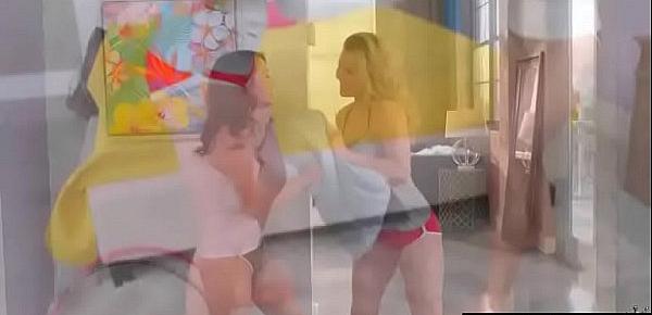  Lez Sex Action On Tape With Teen Lovely Girls (Aubrey Sinclair & Lucie Cline) clip-07
